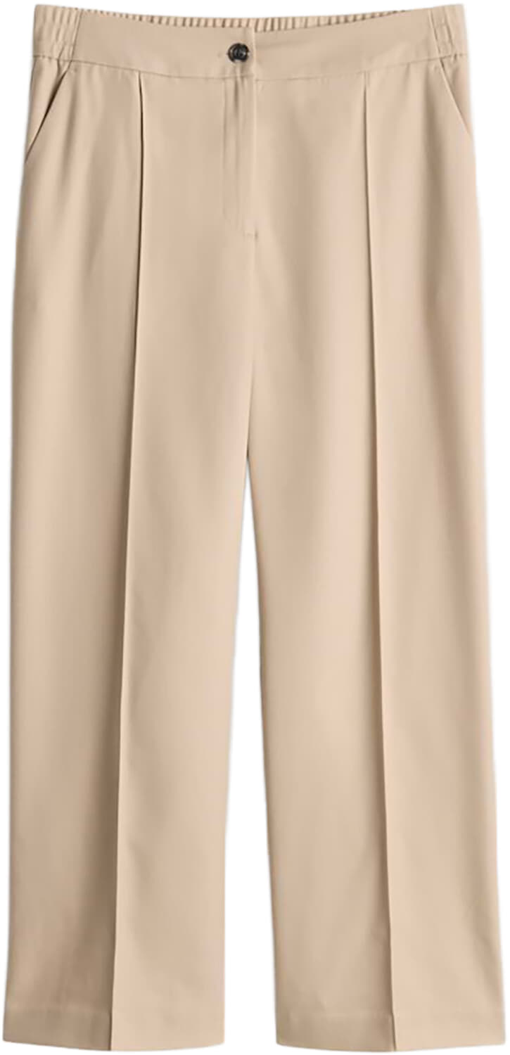 Opus Broek Melane Soft Relaxed Beige