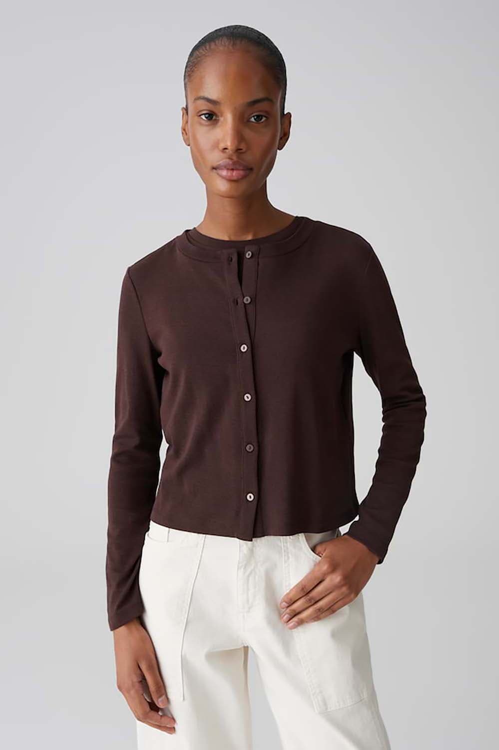 Opus Vest Sandros Bruin