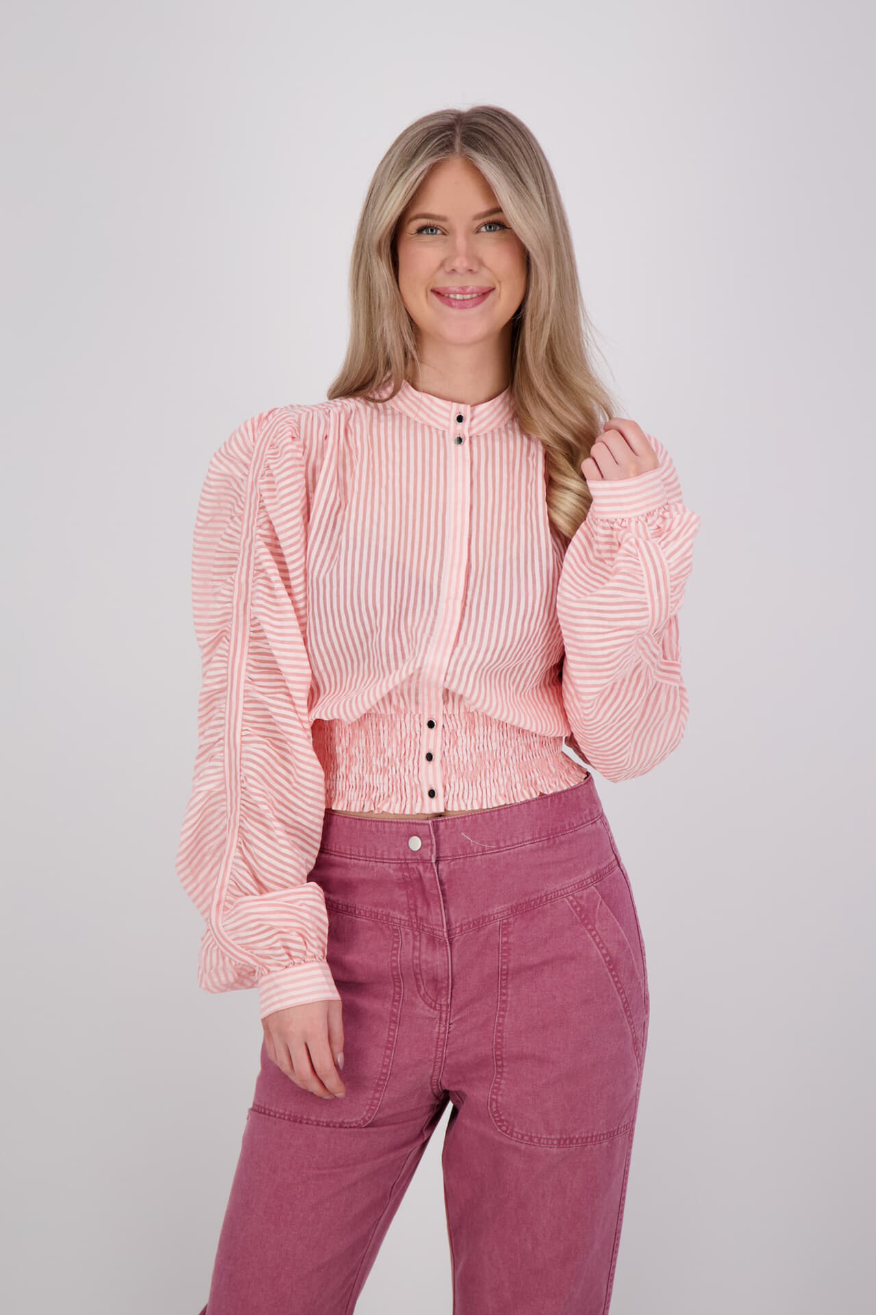 Aaiko Blouse Beadine Roze