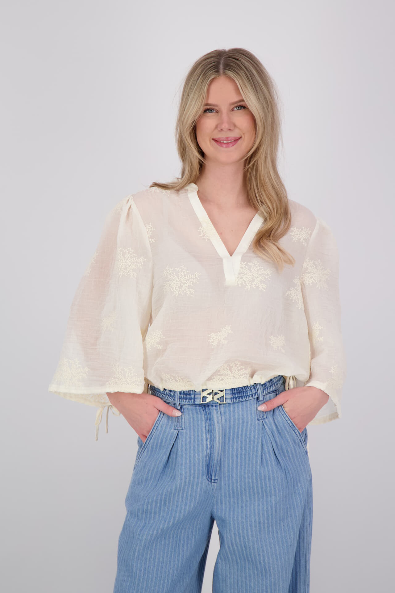Aaiko Blouse Kris Off White