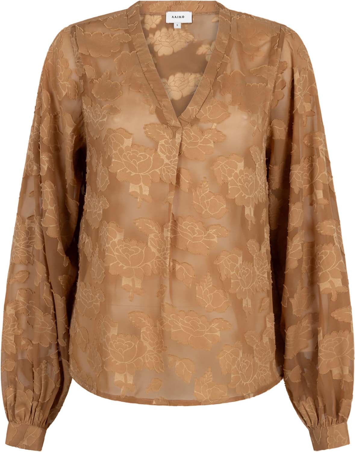 Aaiko Blouse Alana Cognac