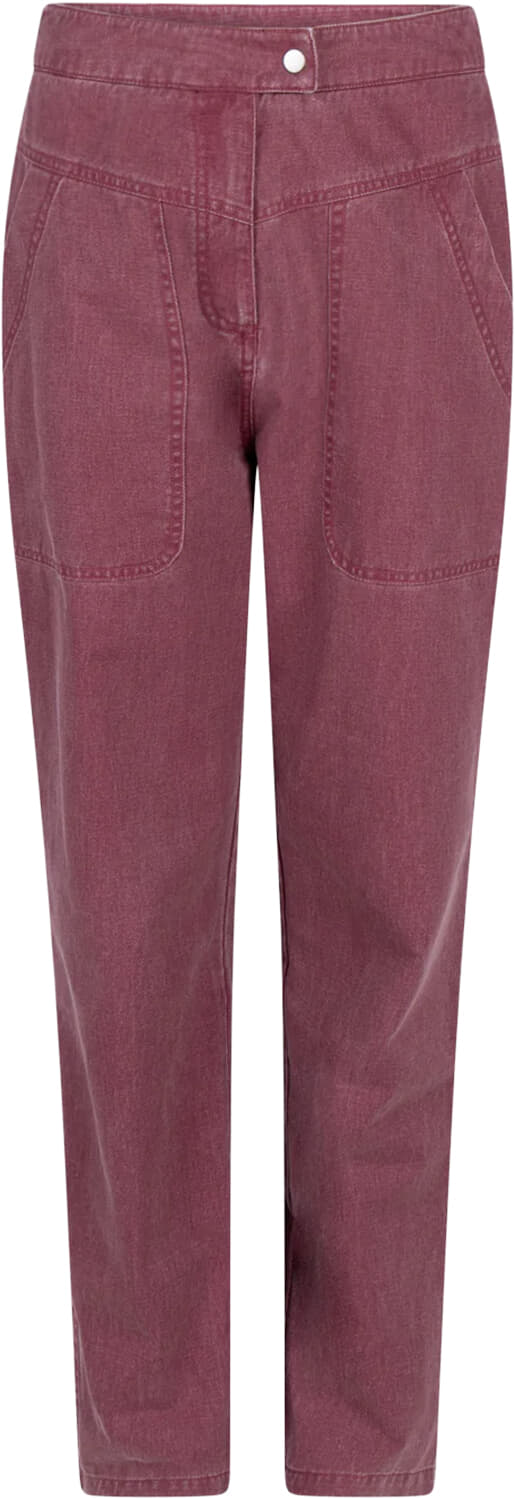 Aaiko Broek ALEXA Bordeaux Rood