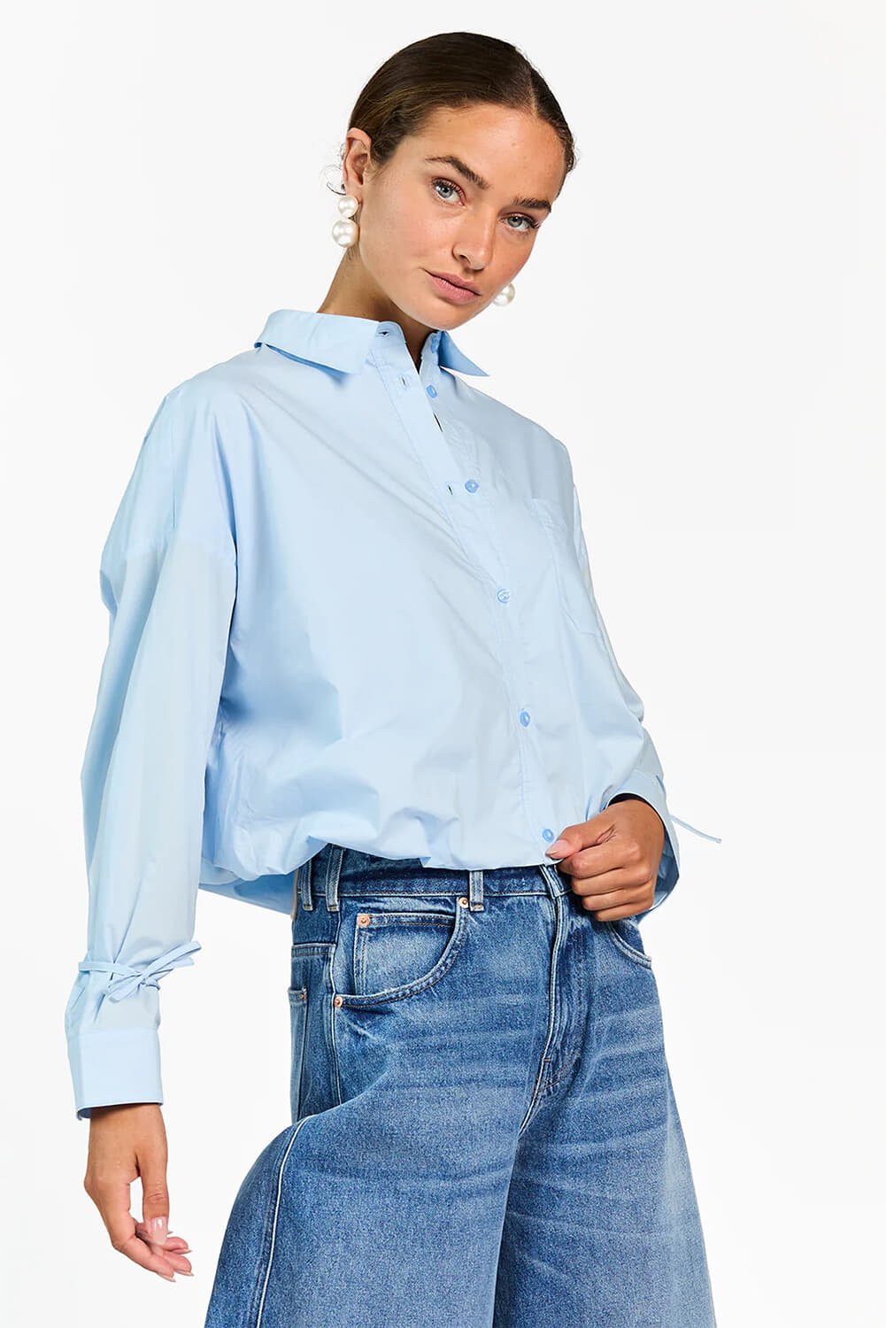 Aaiko Blouse Mikkie Blauw