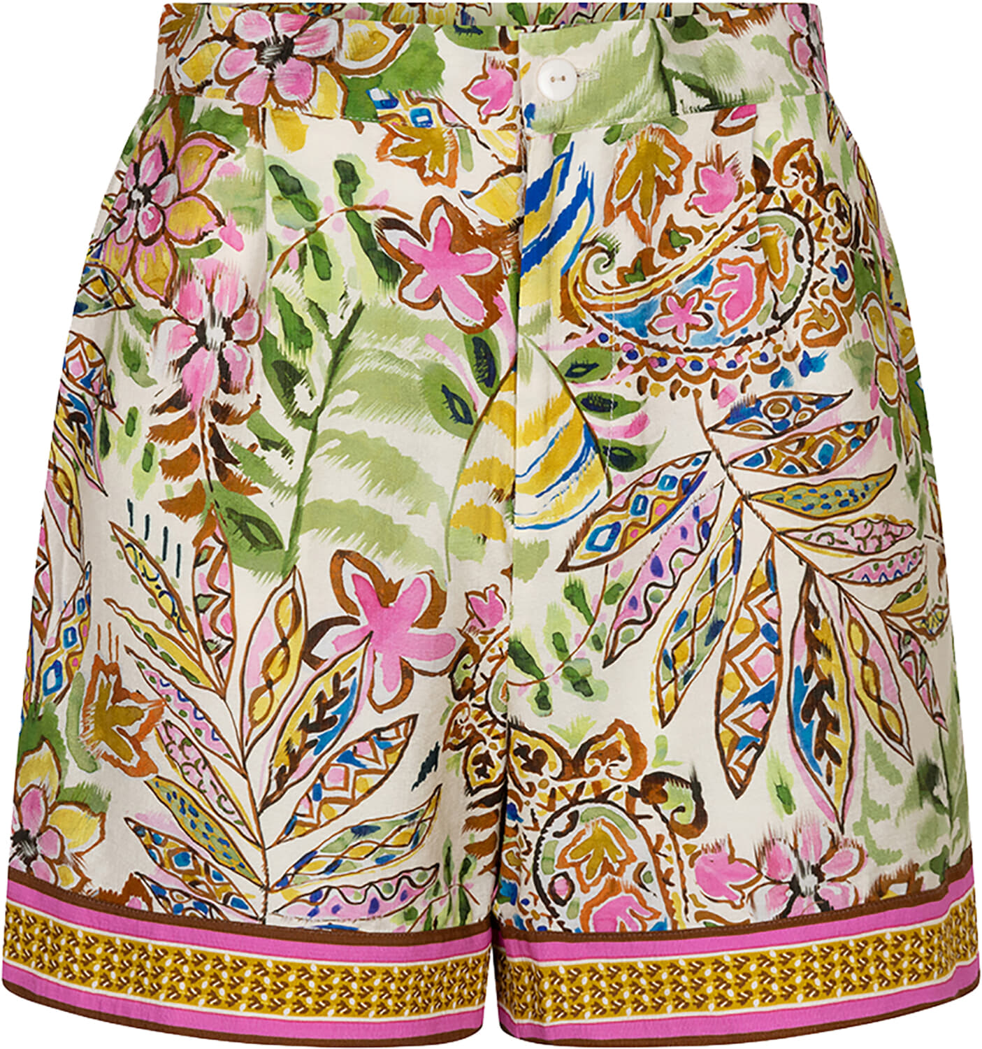Esqualo Shorts Jungle print Multi