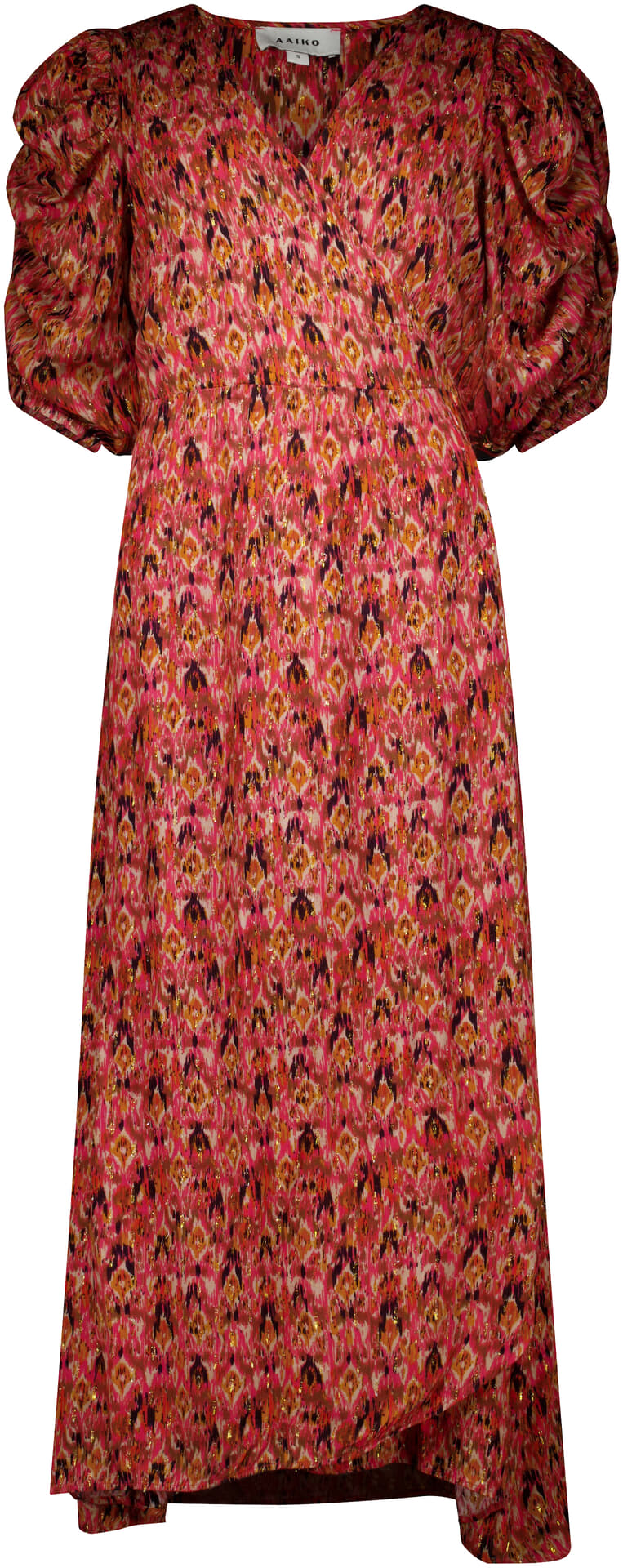 Aaiko Jurk Pida Ikat Bordeaux Rood