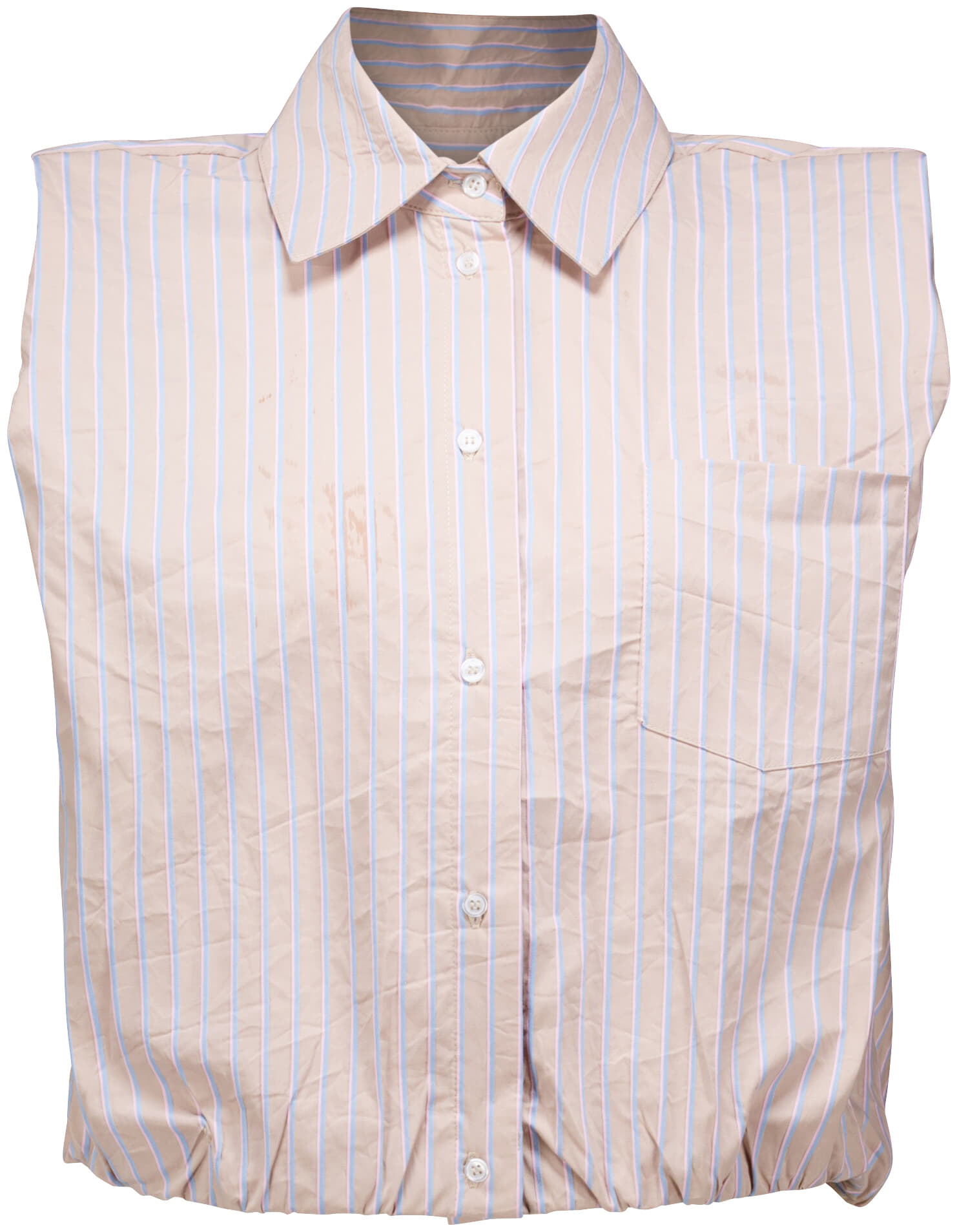 Aimée The Label Blouse Billie Blauw