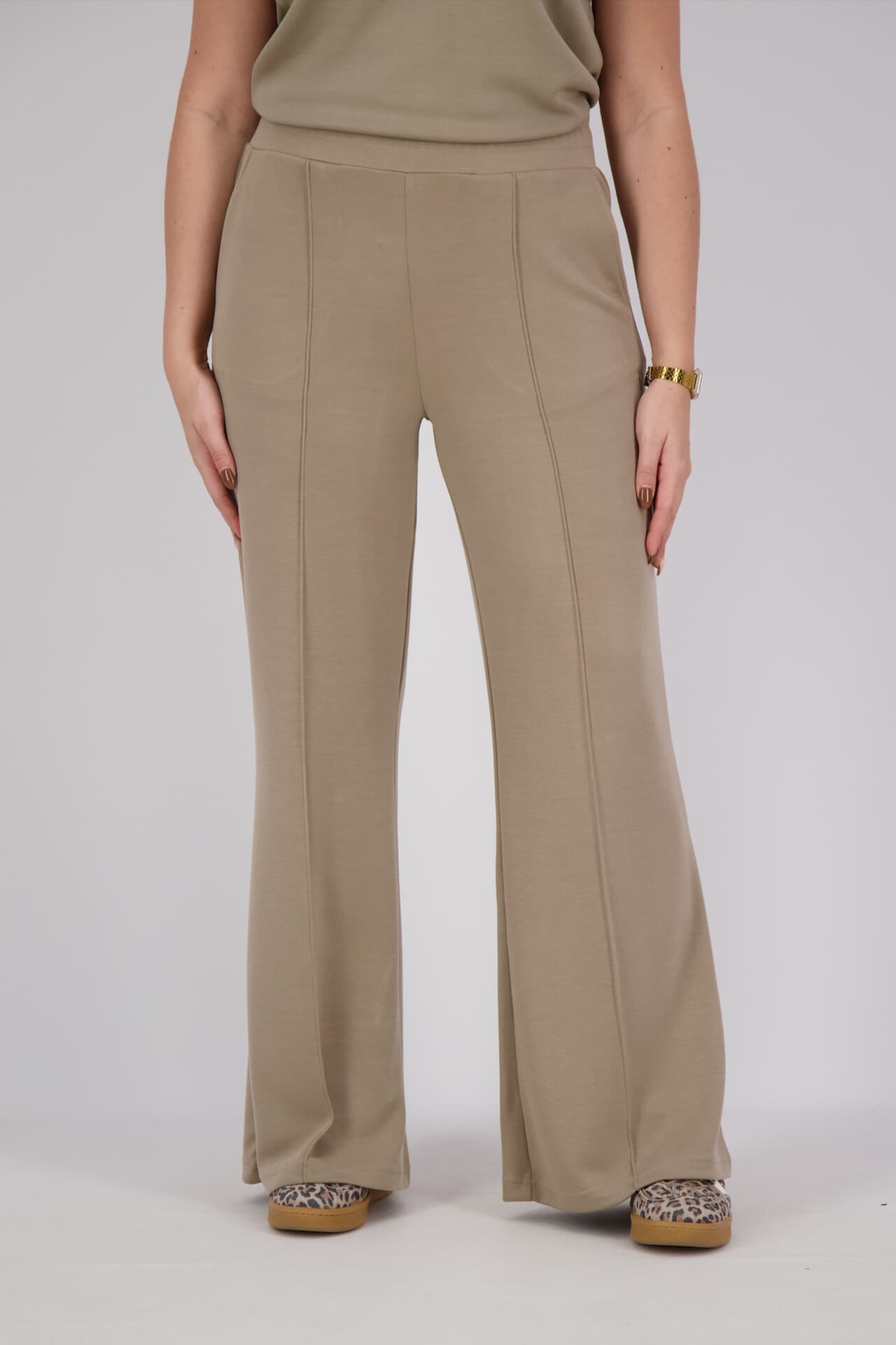 Aimée The Label Broek Love Beige