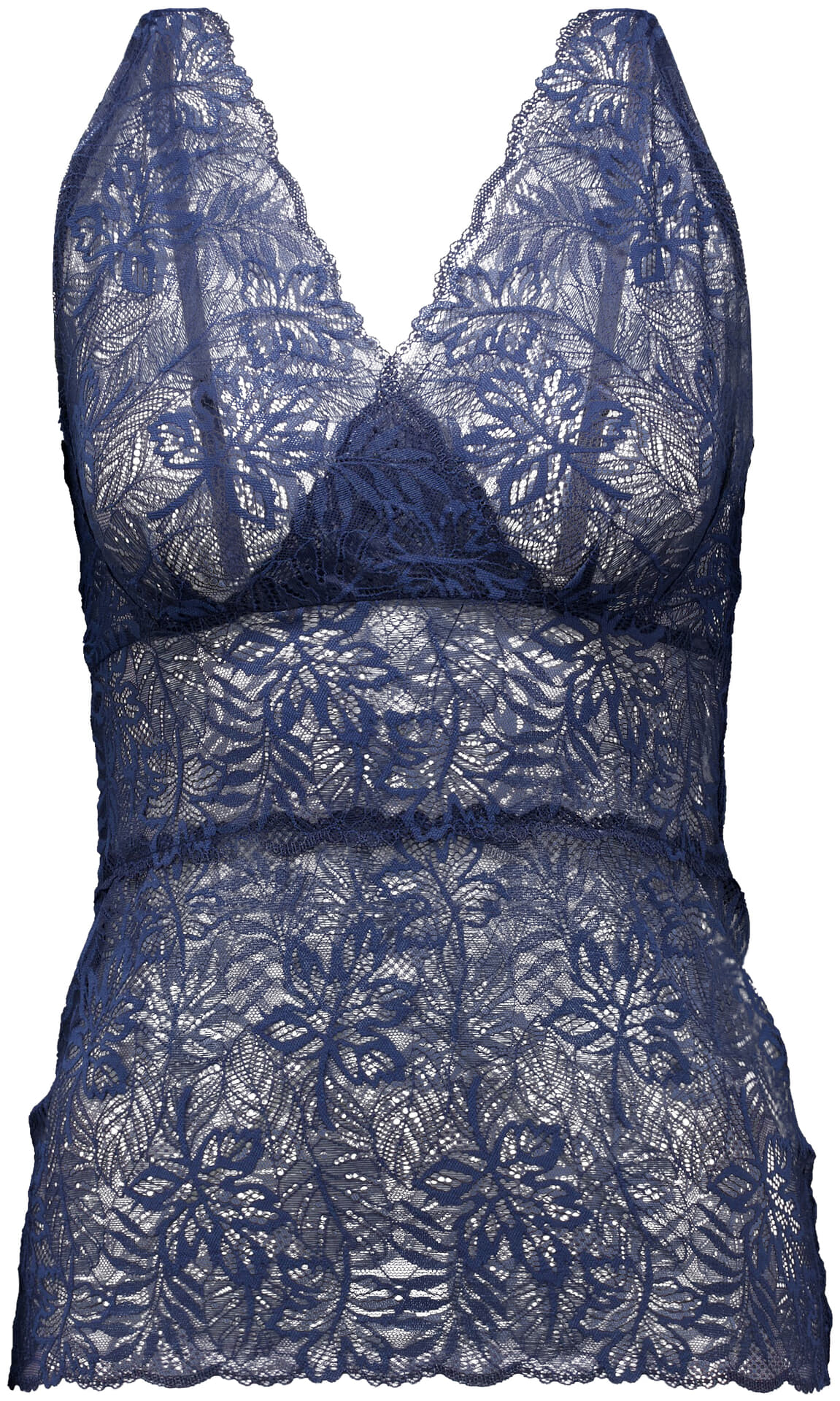 Aimée The Label Top Vivia Blauw