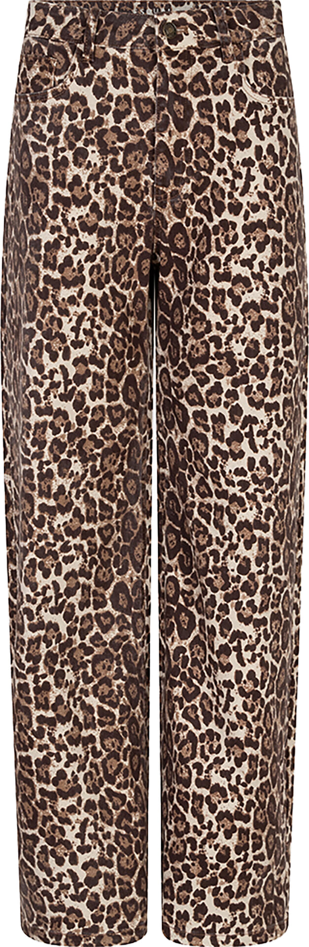 Esqualo Pantalon Scarlet Leopard Bruin