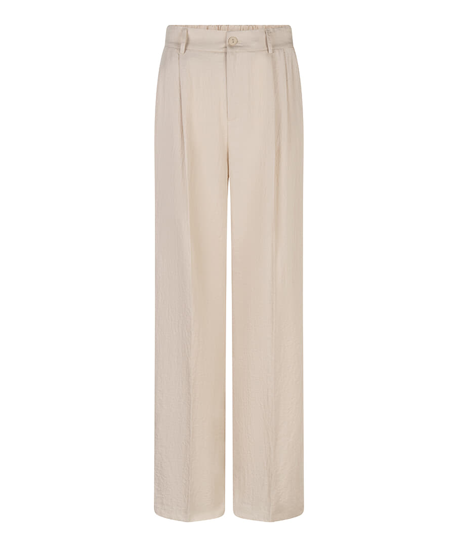 Esqualo Pantalon Fine Crinkle Kaki