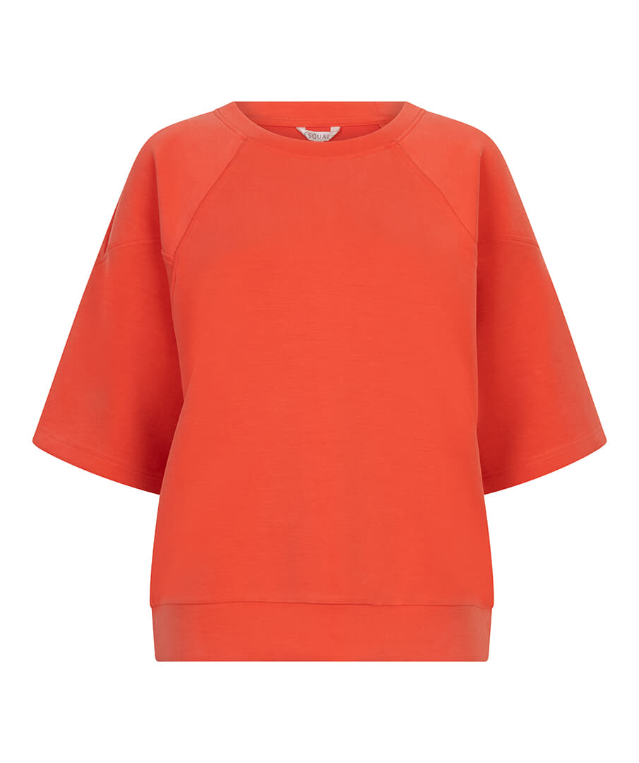 Esqualo Sweater Raglan Rood