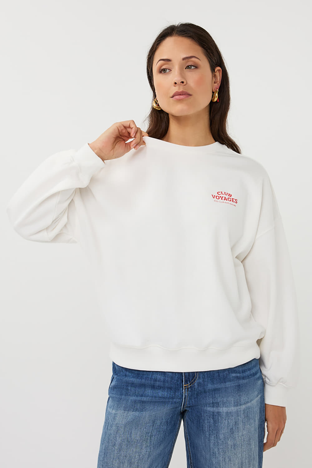 Esqualo Sweater  Wit