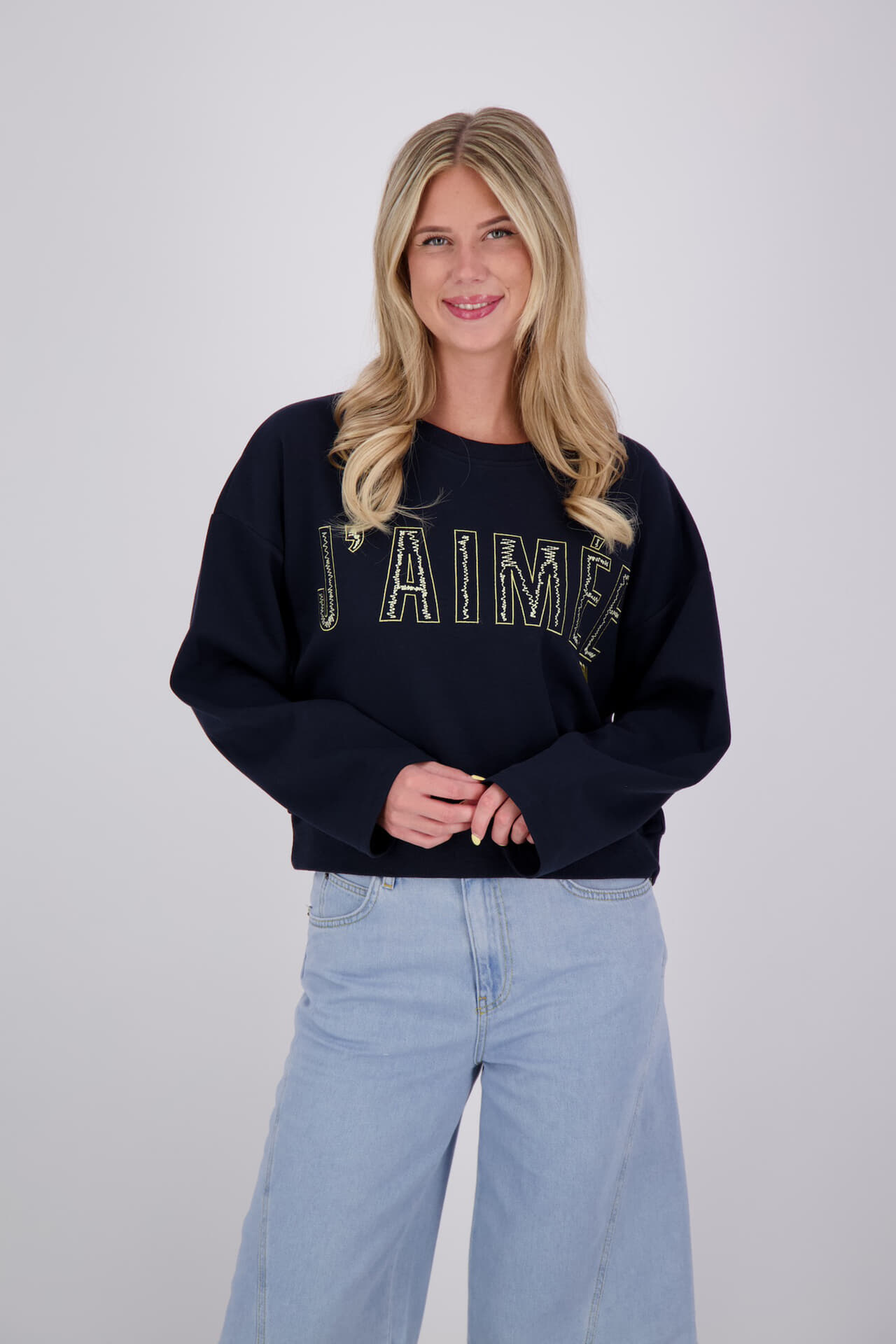 Aimée The Label Sweater Elan Navy