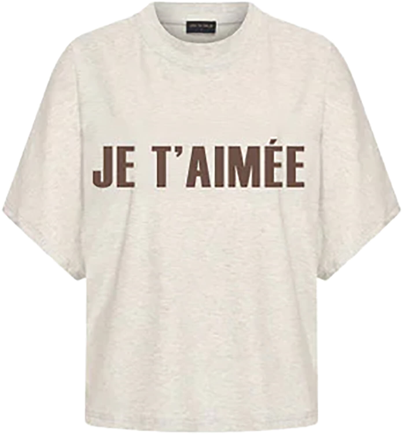Aimée The Label T shirt Selara Beige