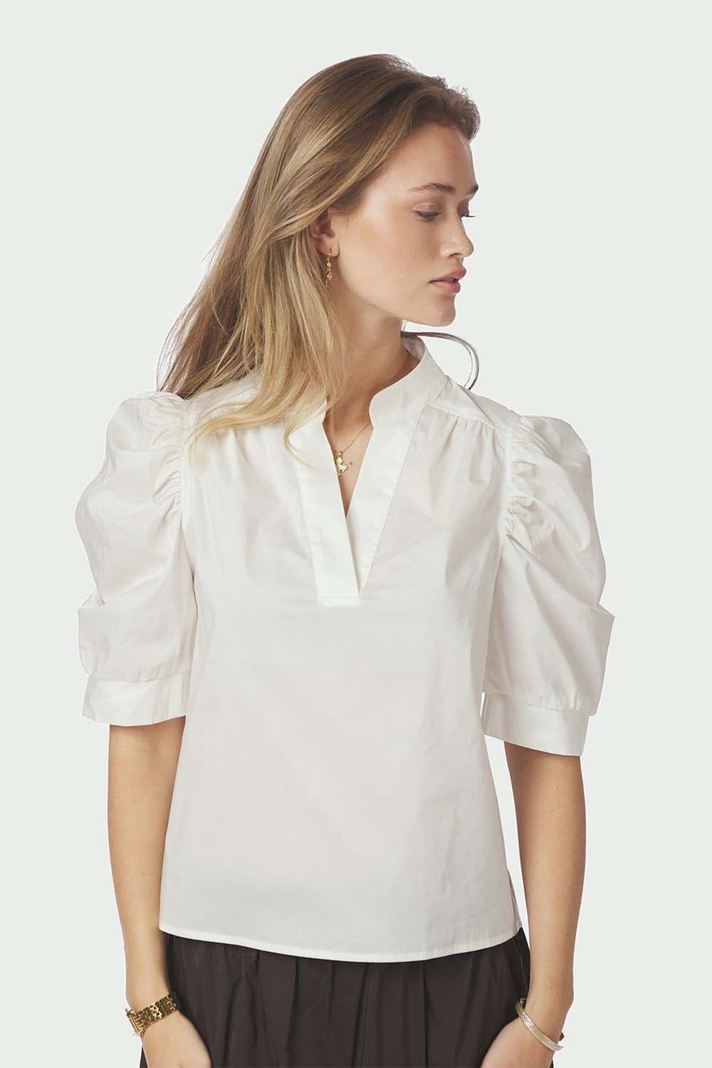 Neo Noir Blouse Roella Wit