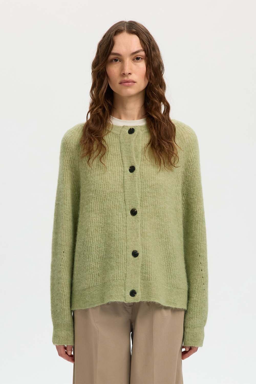 Selected Femme Vest Lulu Groen