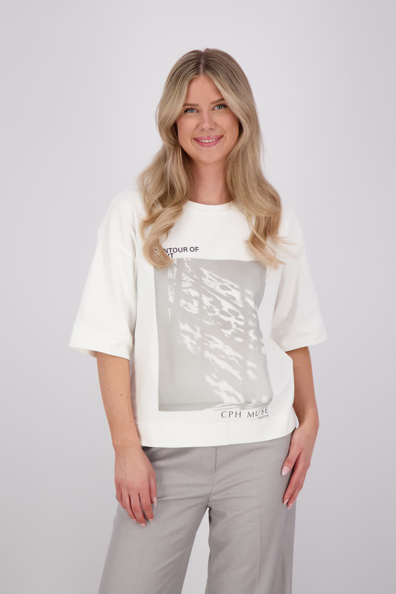 Copenhagen Muse T-shirt Muse-tee Off White
