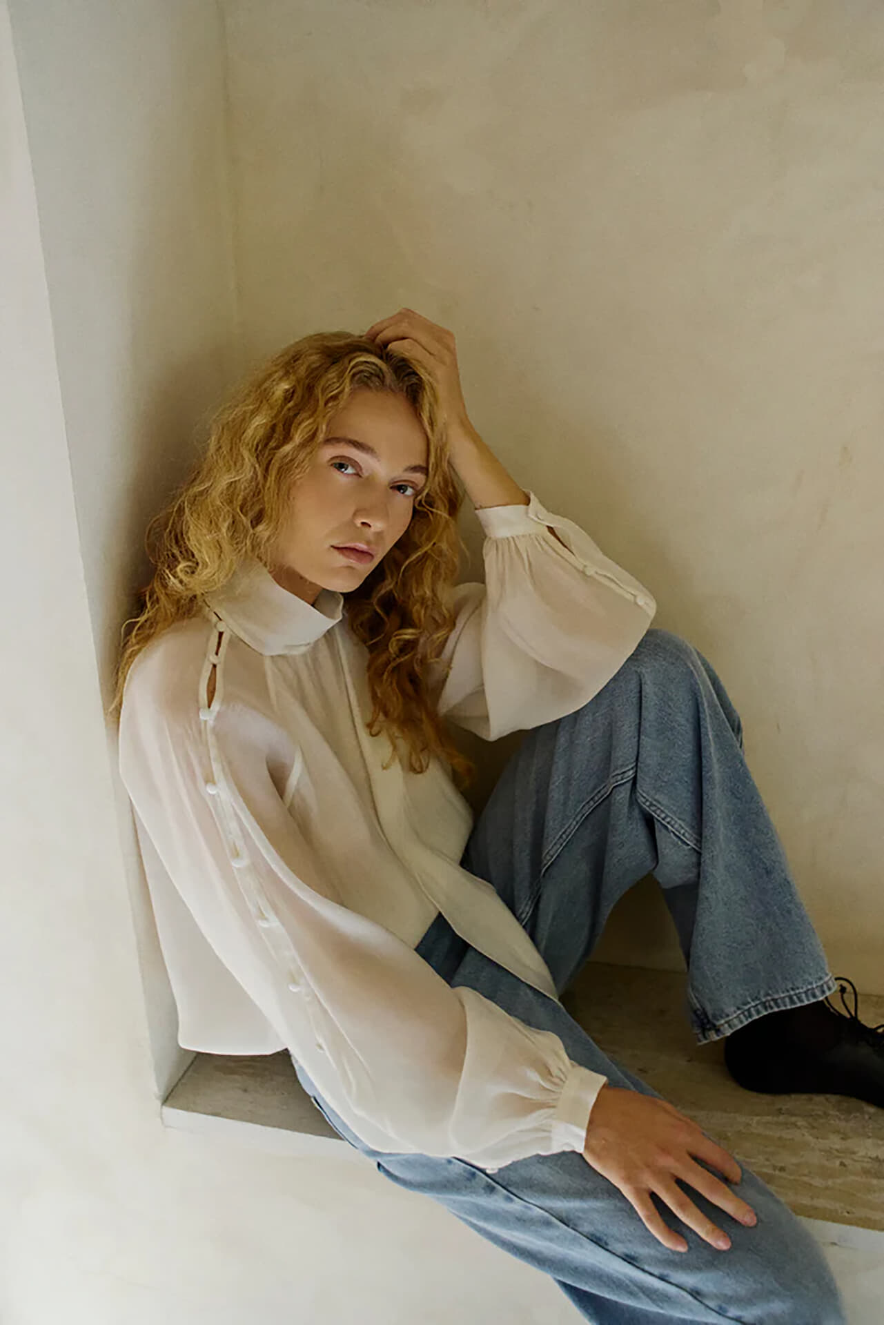 Copenhagen Muse Blouse Tilly  Off White