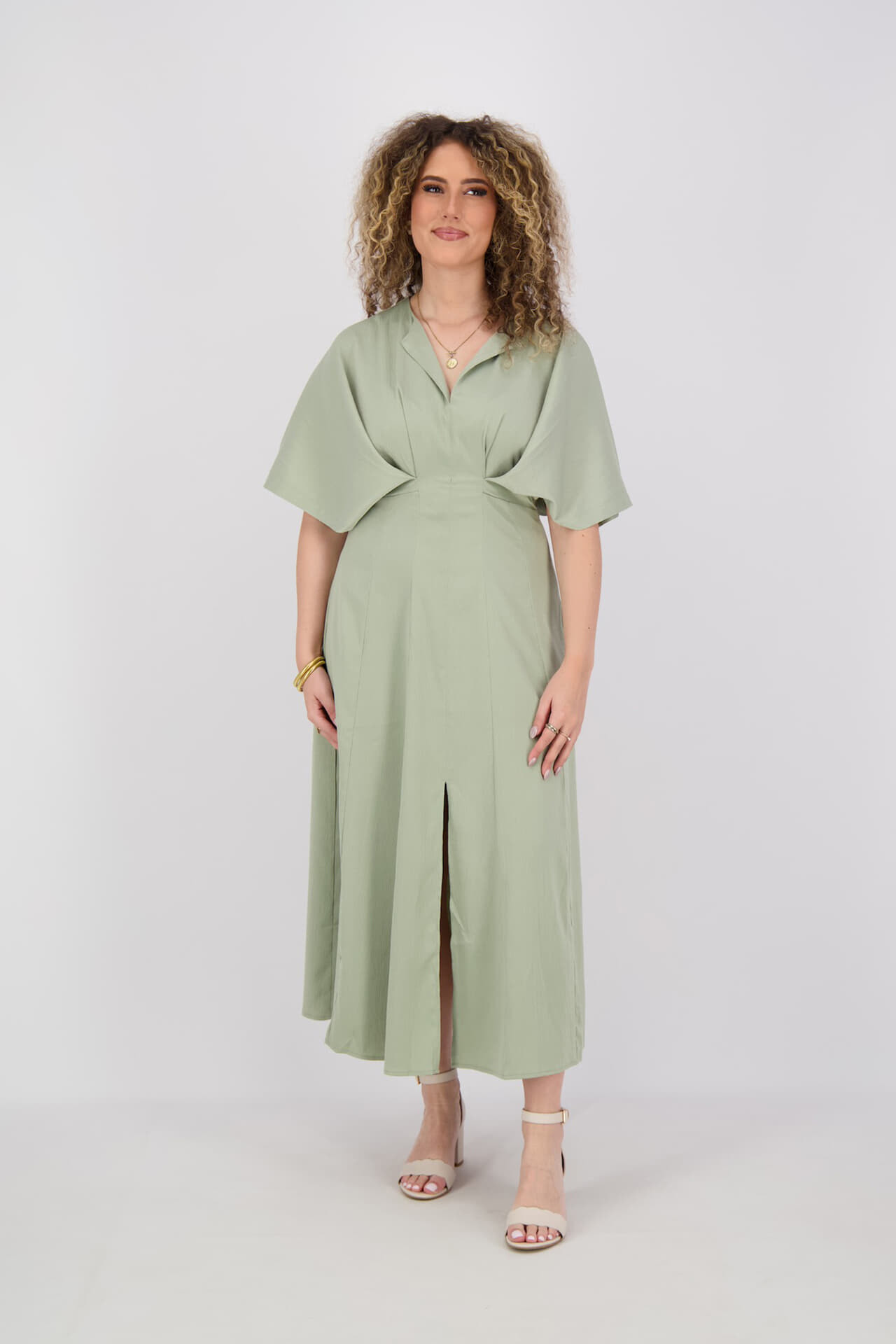 Copenhagen Muse Jurk Maxi Groen