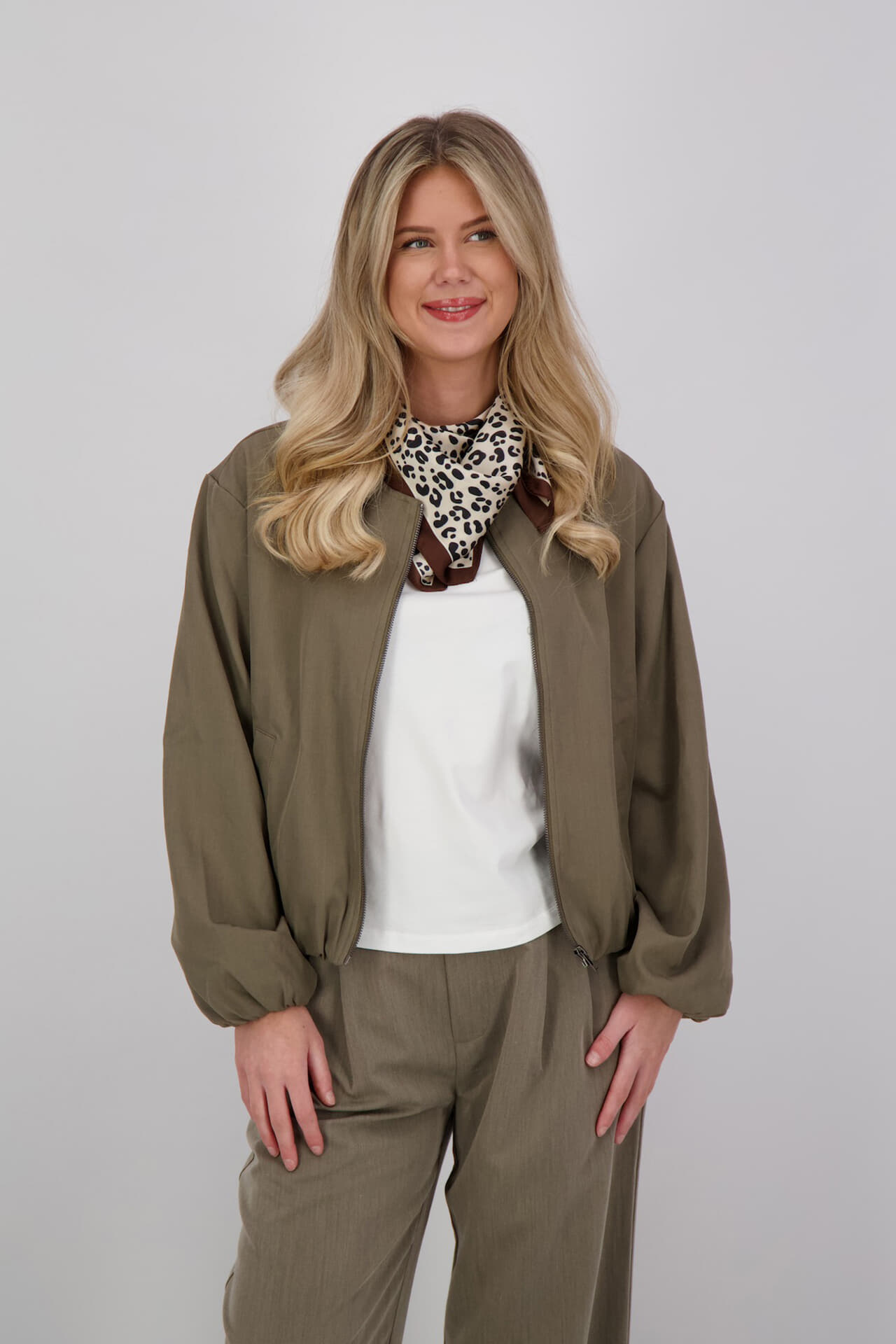 Co'couture Blazer Luna bcc Baloon Bruin