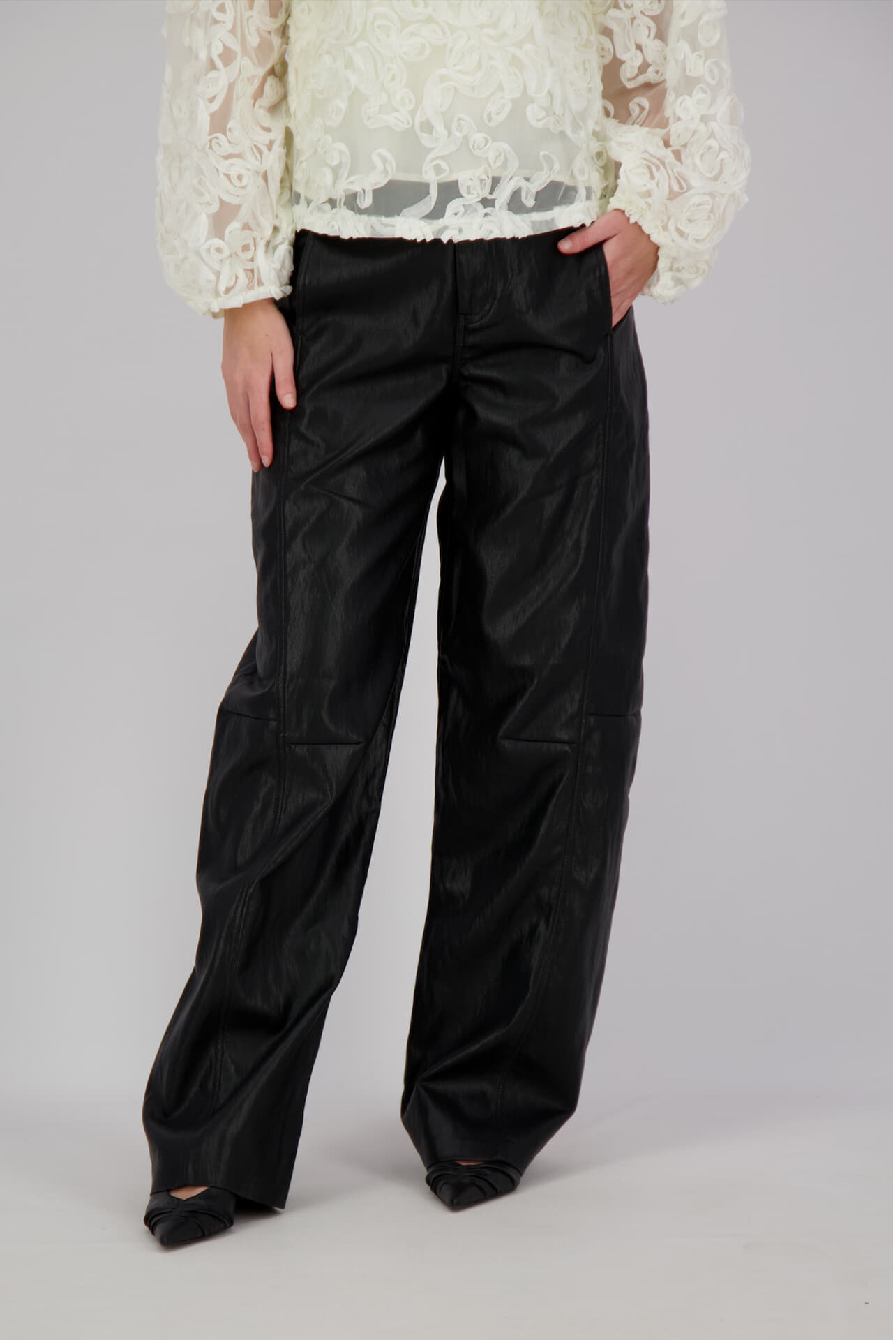 Co'couture Broek gitt Zwart