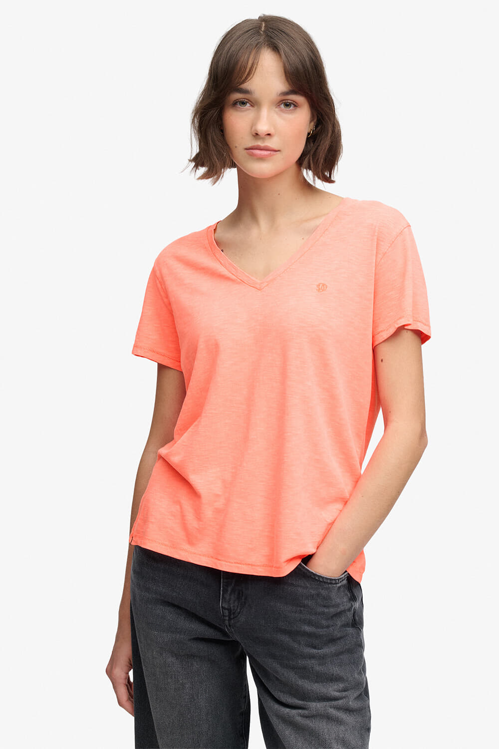 Superdry & Co T-shirt  Koraal