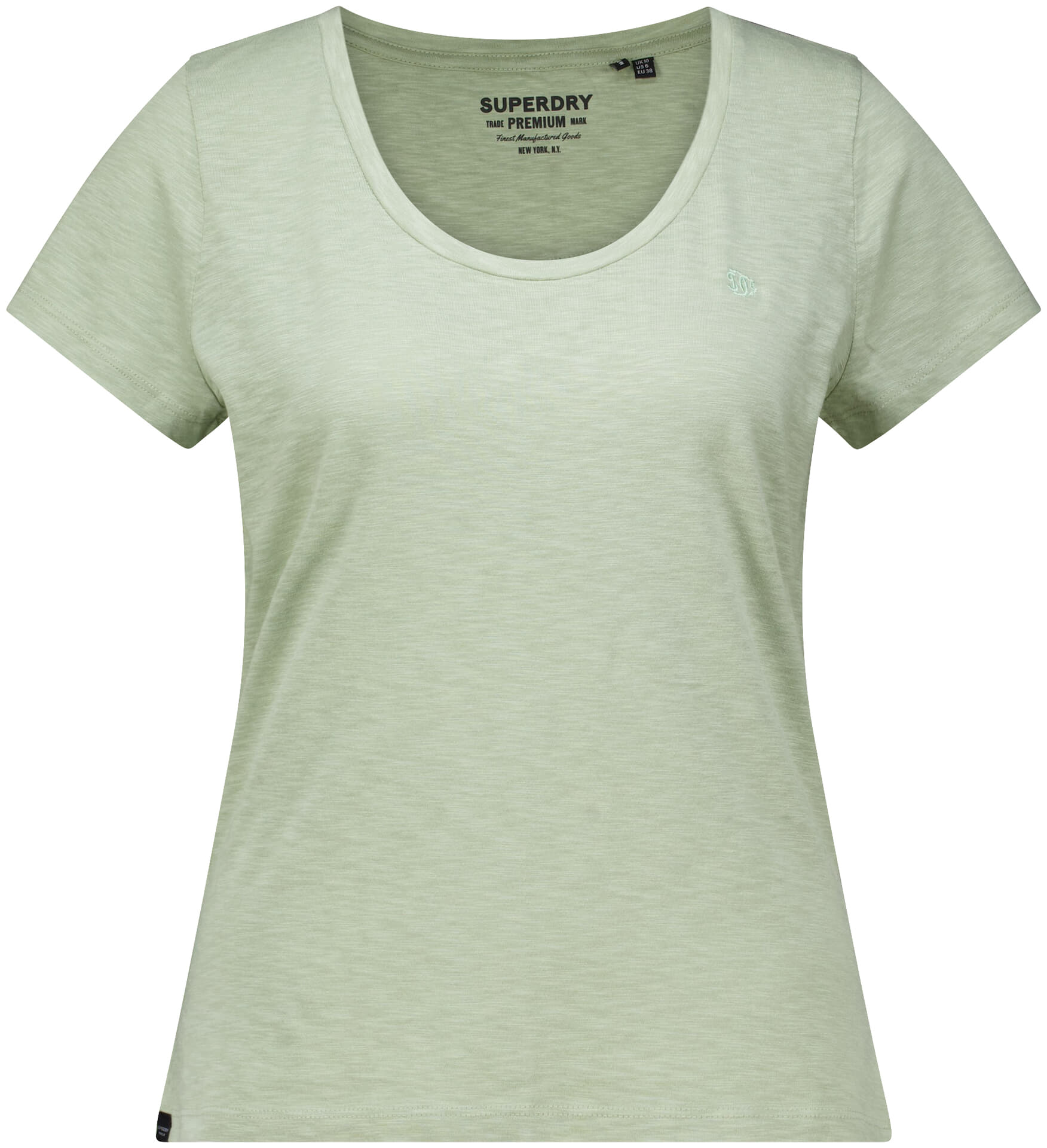 Superdry T-shirt Studio Scoop Groen