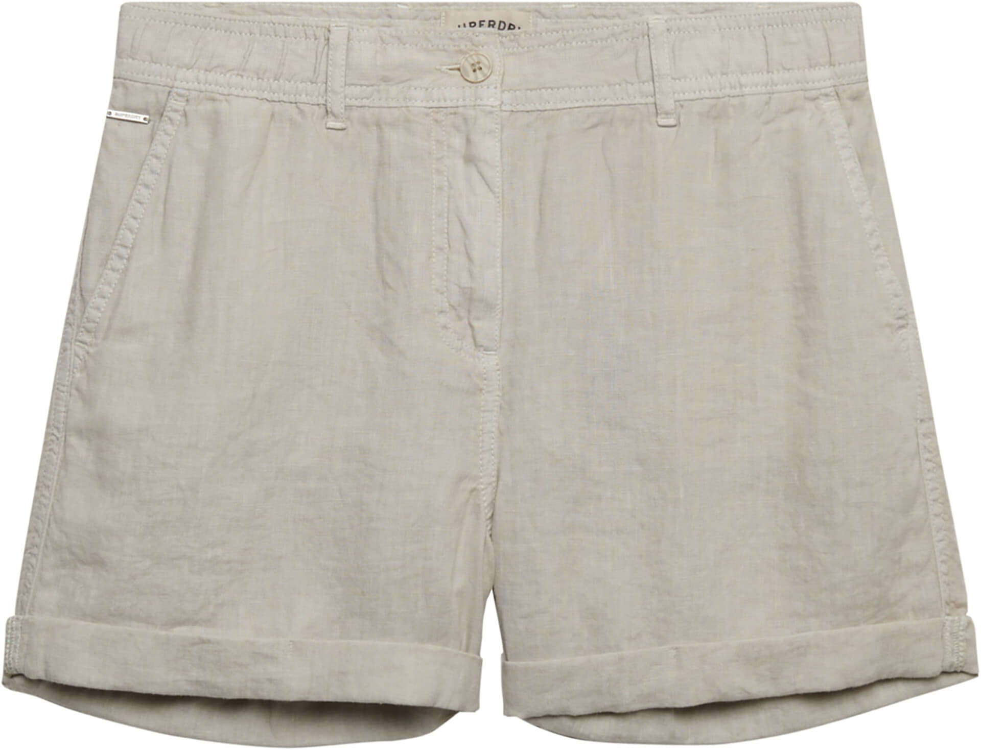 Superdry & Co Short linnen Beige