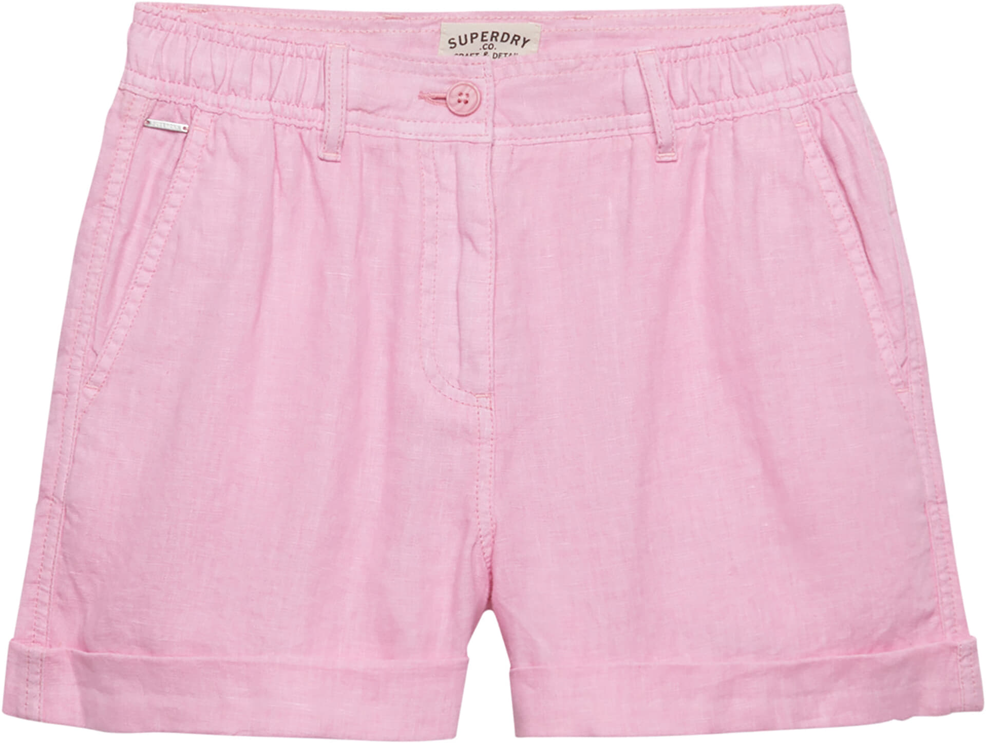 Superdry & Co Short linnen Roze
