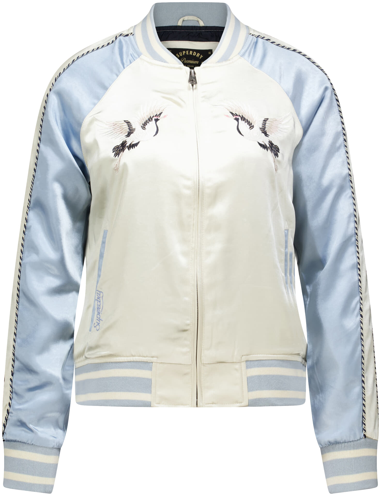 Superdry Bomber Suikajan Blauw
