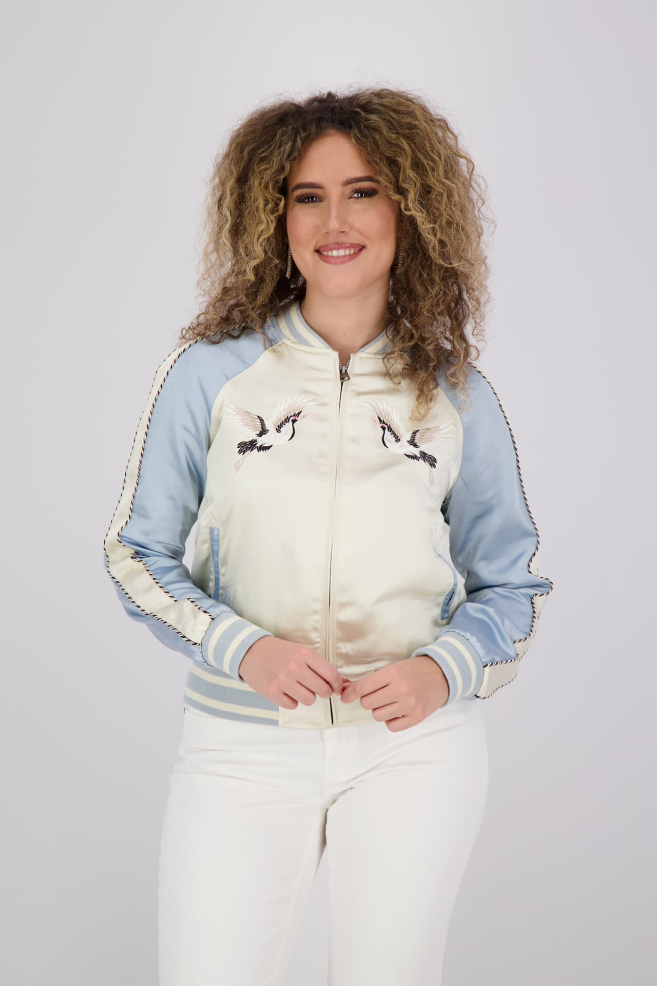 Superdry Bomberjack Suikajan Blauw