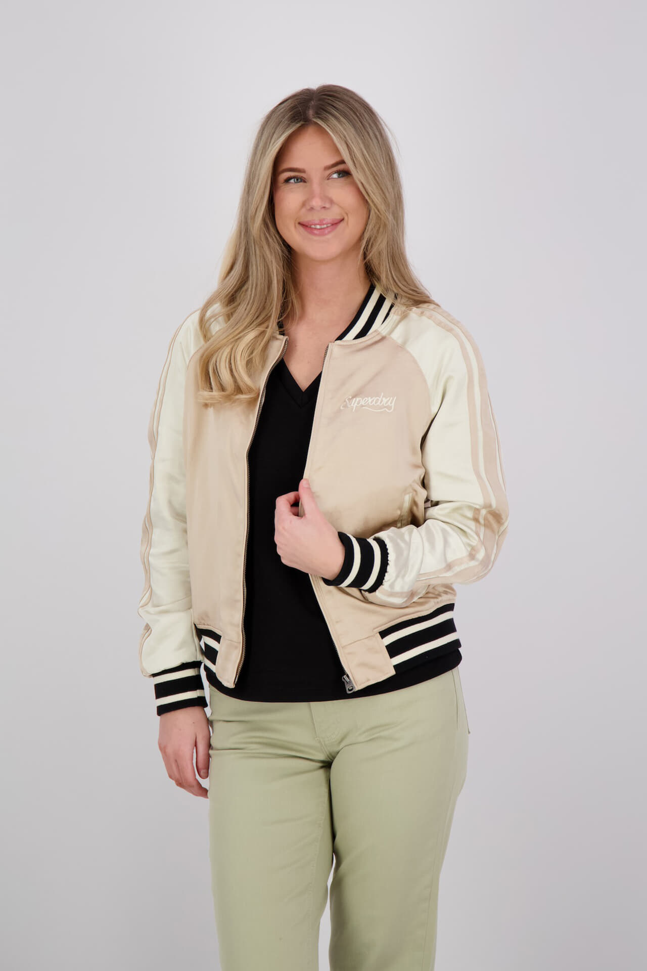 Superdry Bomberjack Suikajan Taupe