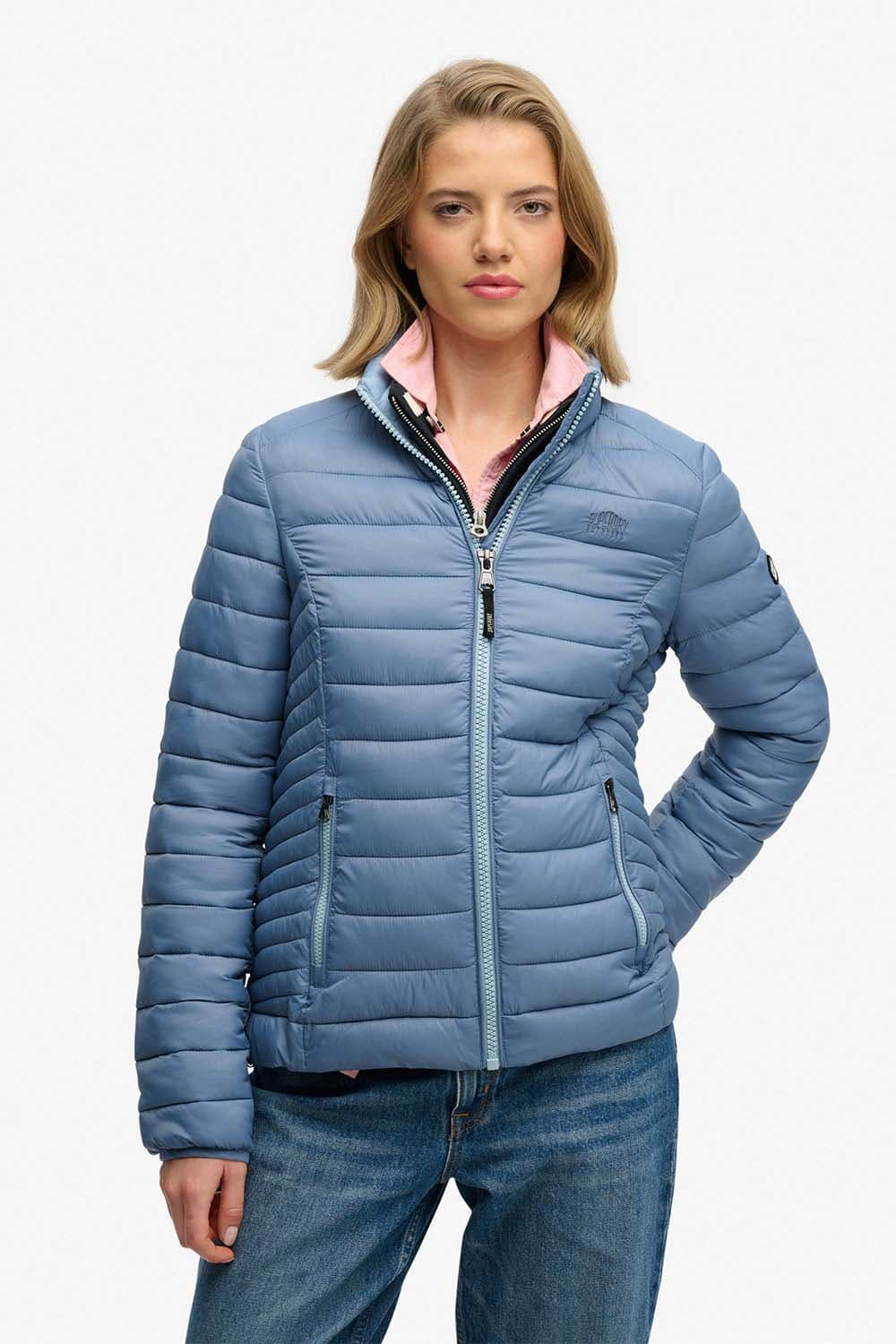 Superdry Jas Fuji Blauw