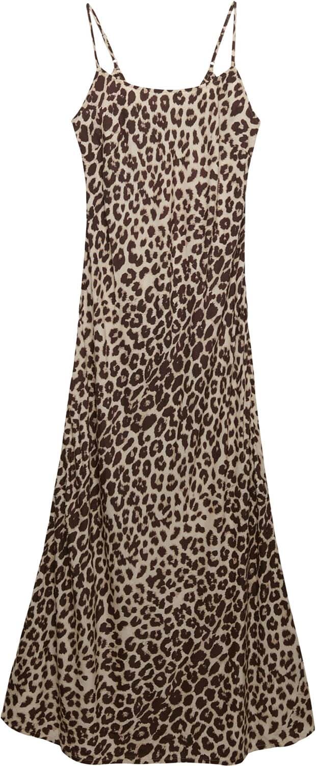Superdry & Co Jurk Printed Maxi Bruin