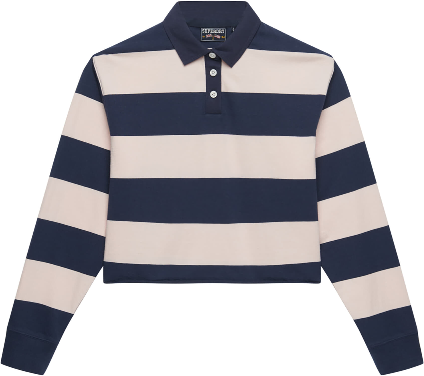 Superdry & Co Rugby Athletic Essential Stripe Blauw