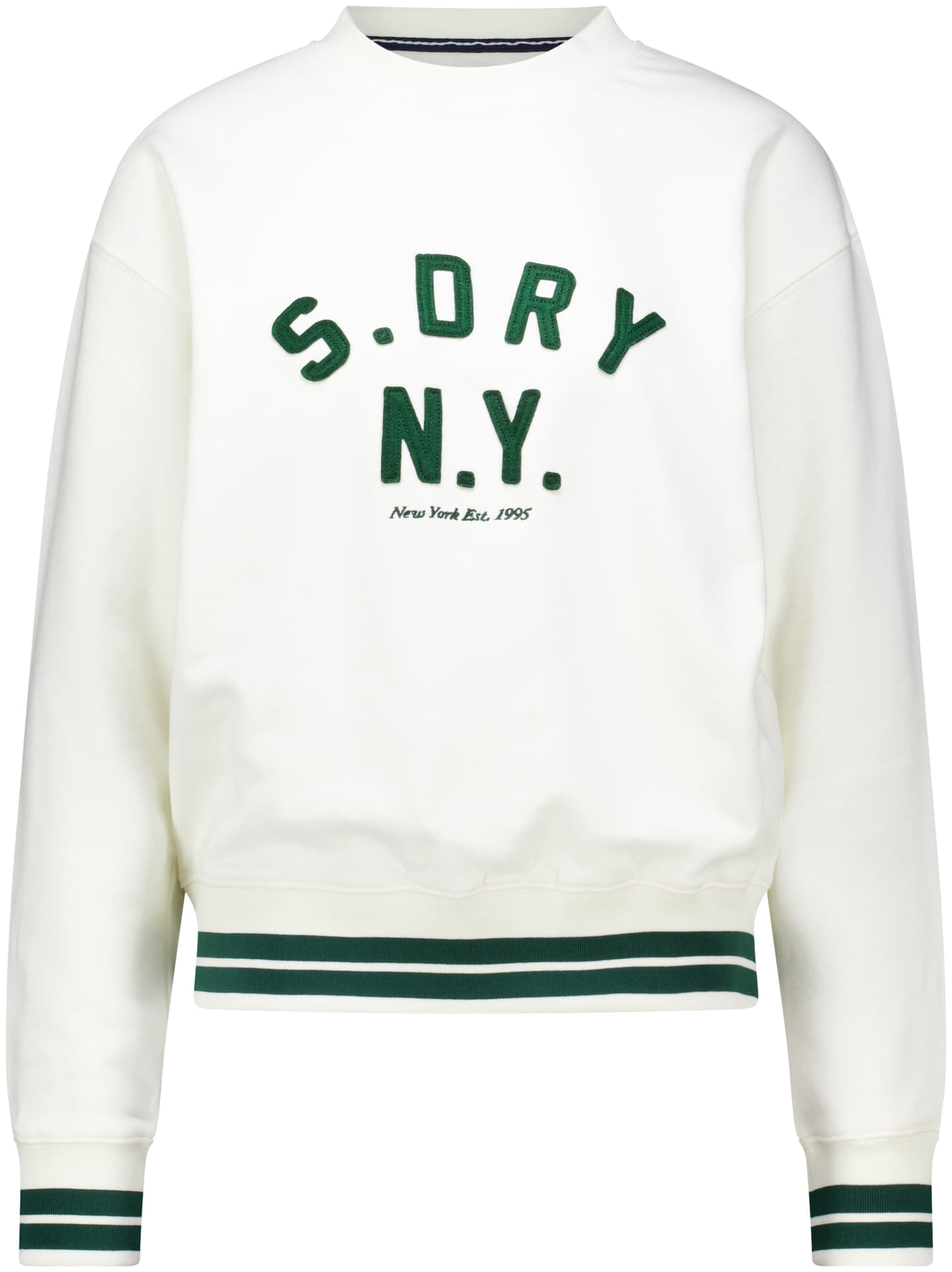 Superdry Sweater Country Club Off White