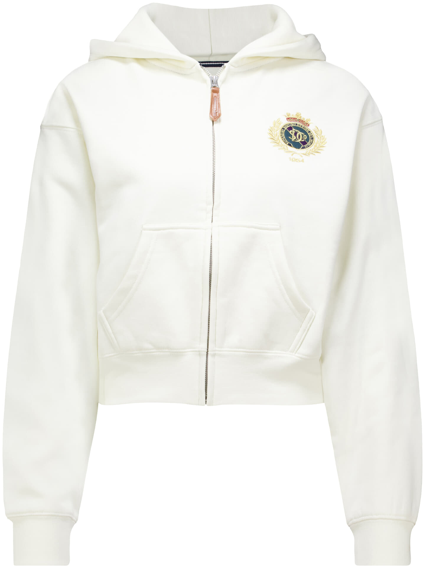 Superdry Sweatvest Country Club hooded Off White