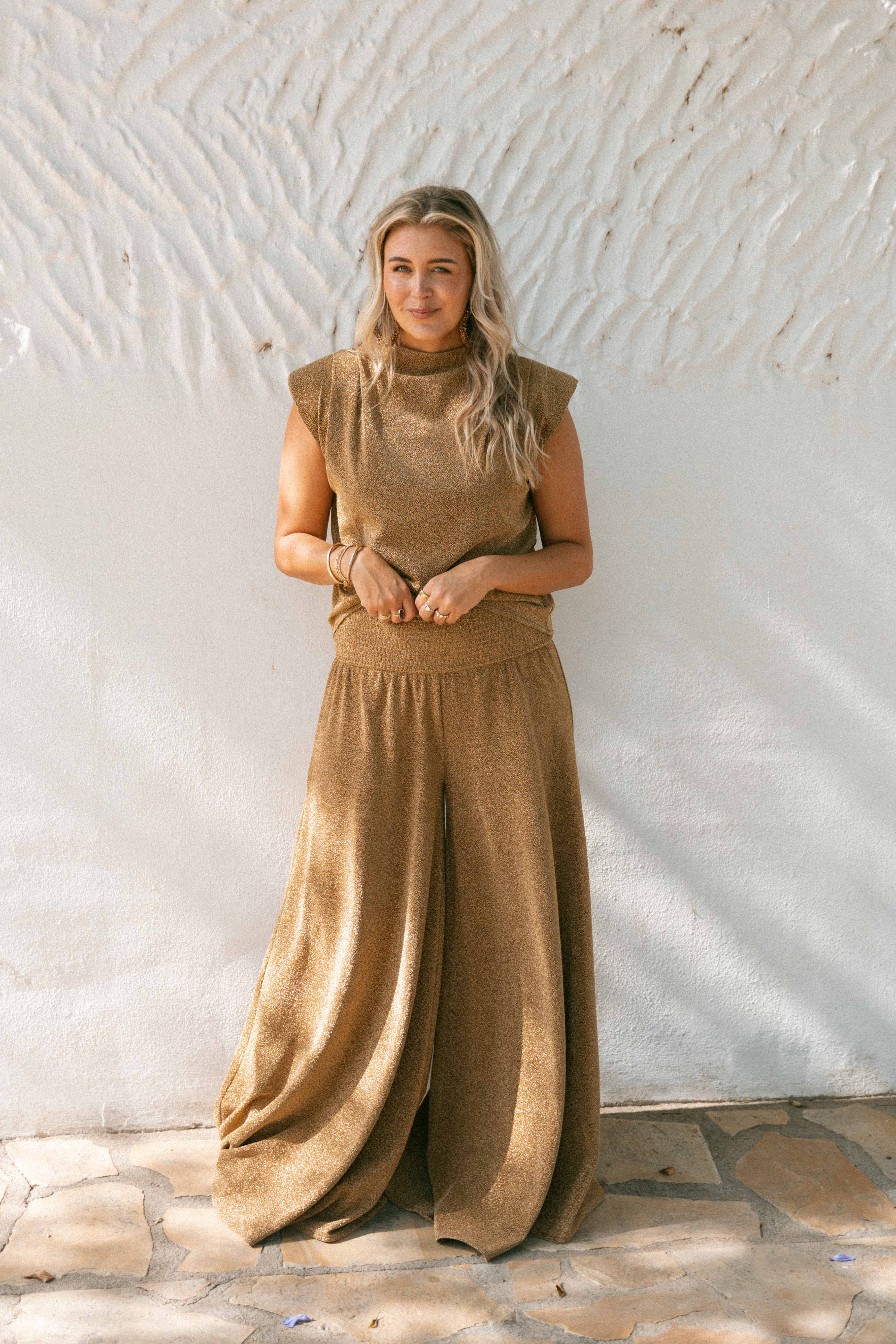 Bolina Island Broek Carino-2 Goud