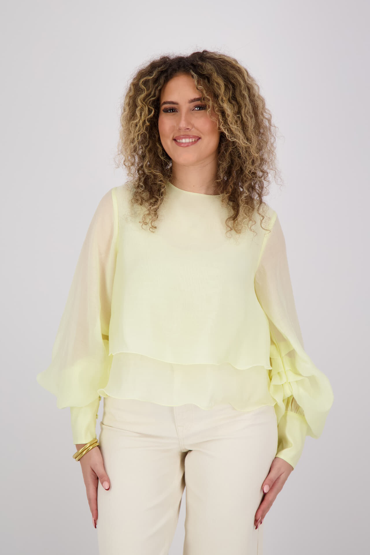 Copenhagen Muse Blouse Tilly Geel