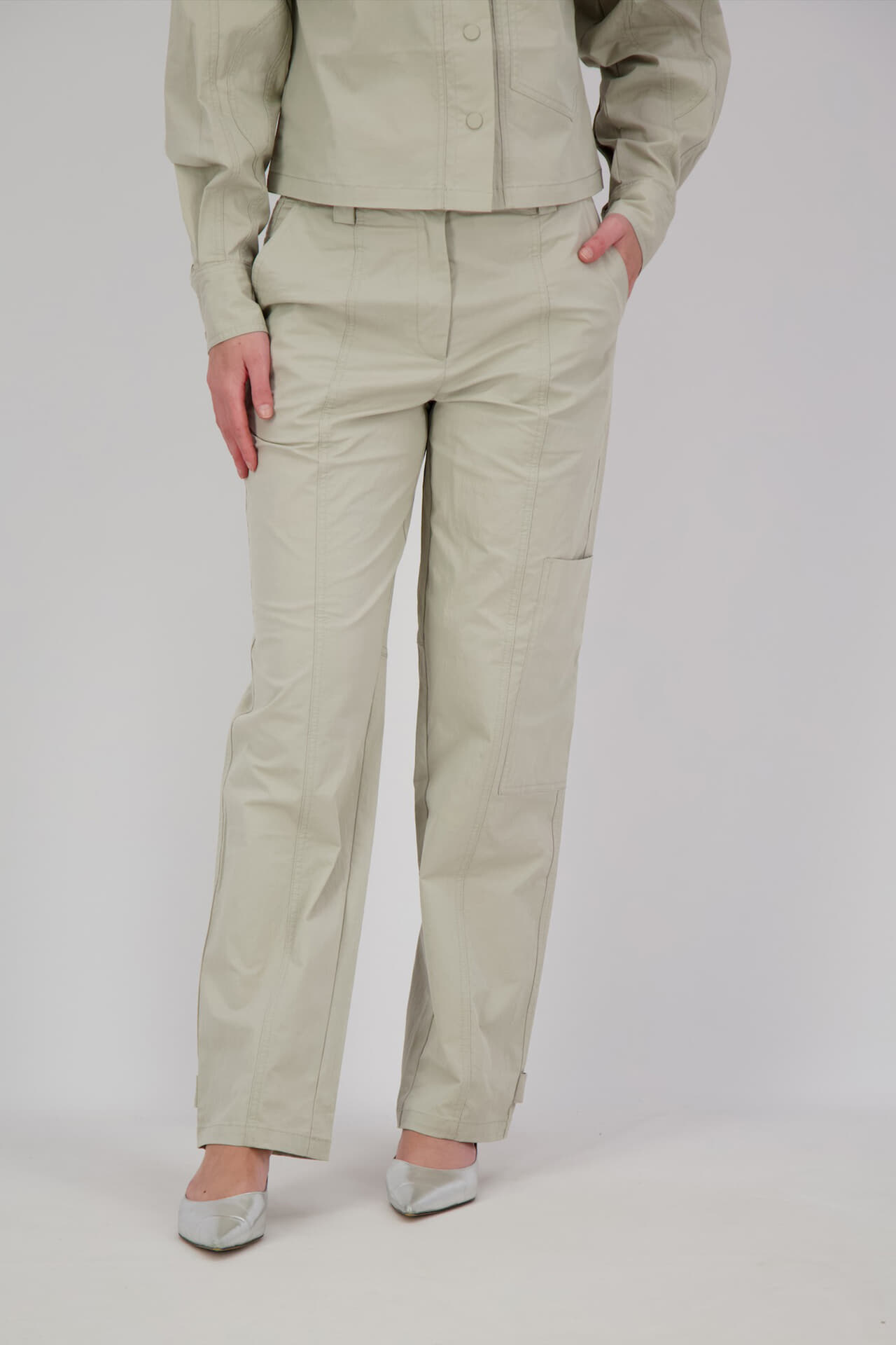 Copenhagen Muse Lucy Broek Kaki