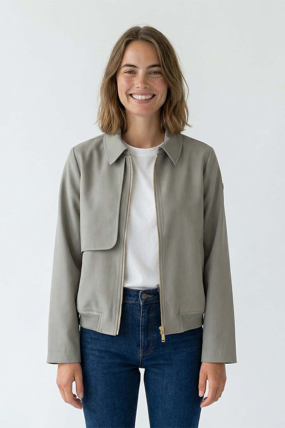 Covered Jas Berry Groen