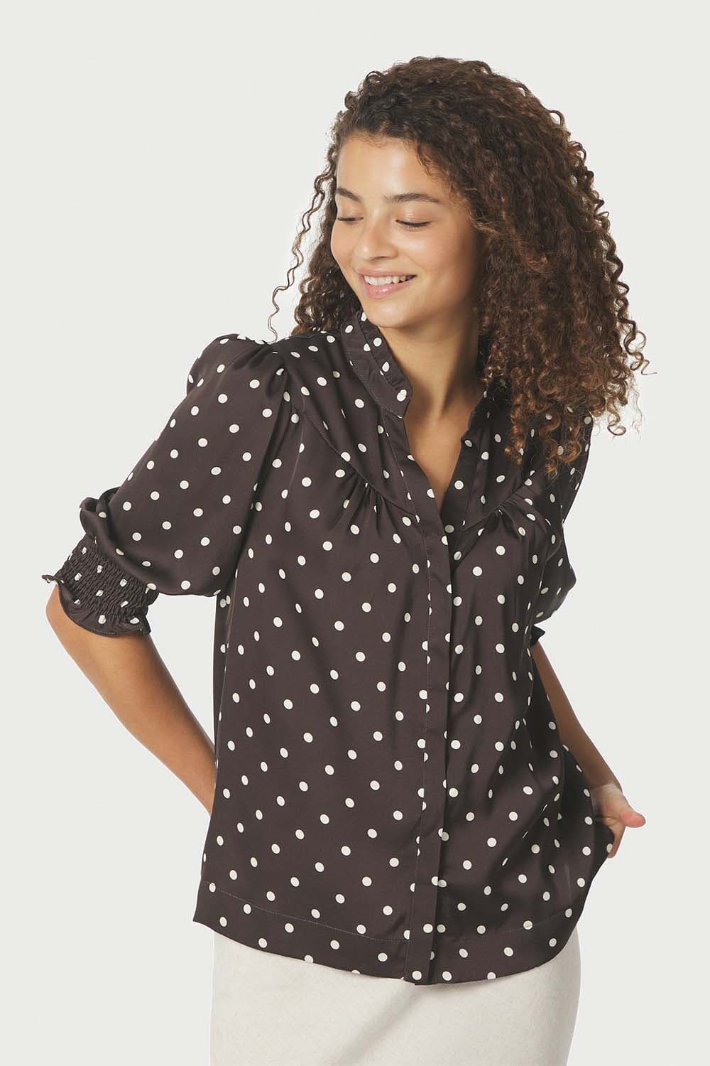 Neo Noir Blouse Diana Bruin