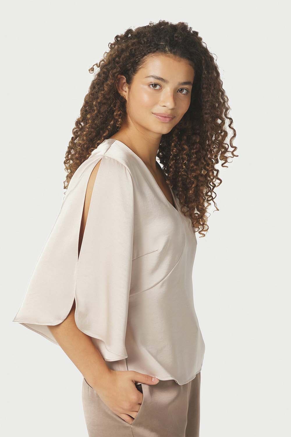 Neo Noir Top Remana Beige