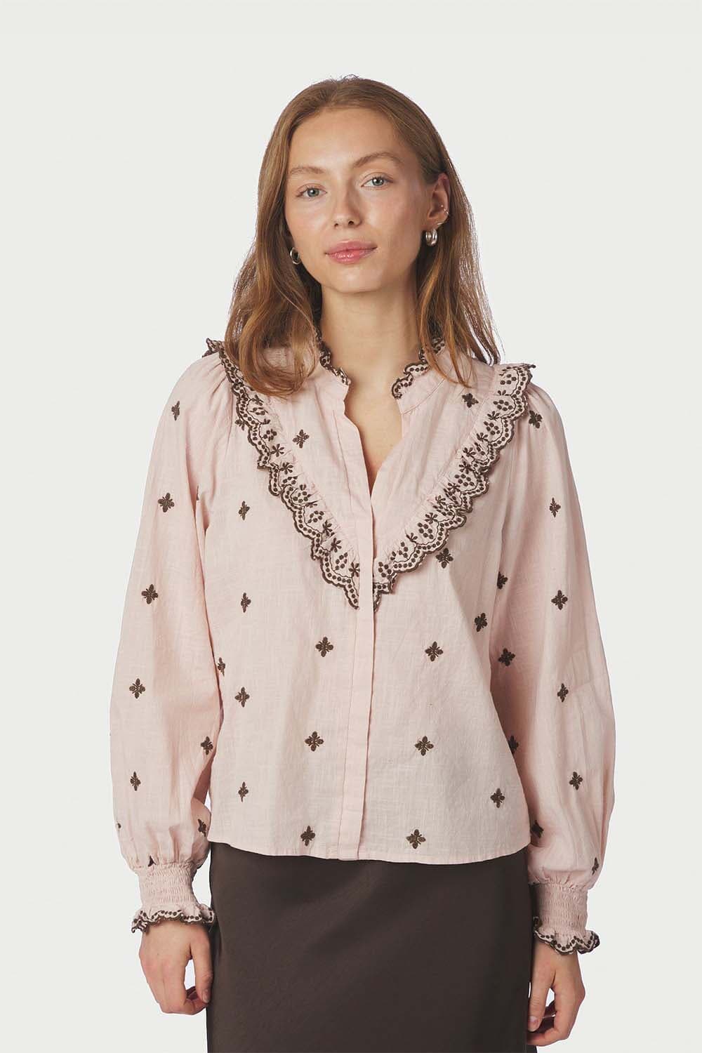 Neo Noir Blouse Degas Roze