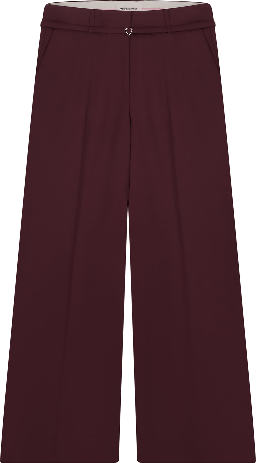 Fabienne Chapot Broek Nelsan Bordeaux Rood