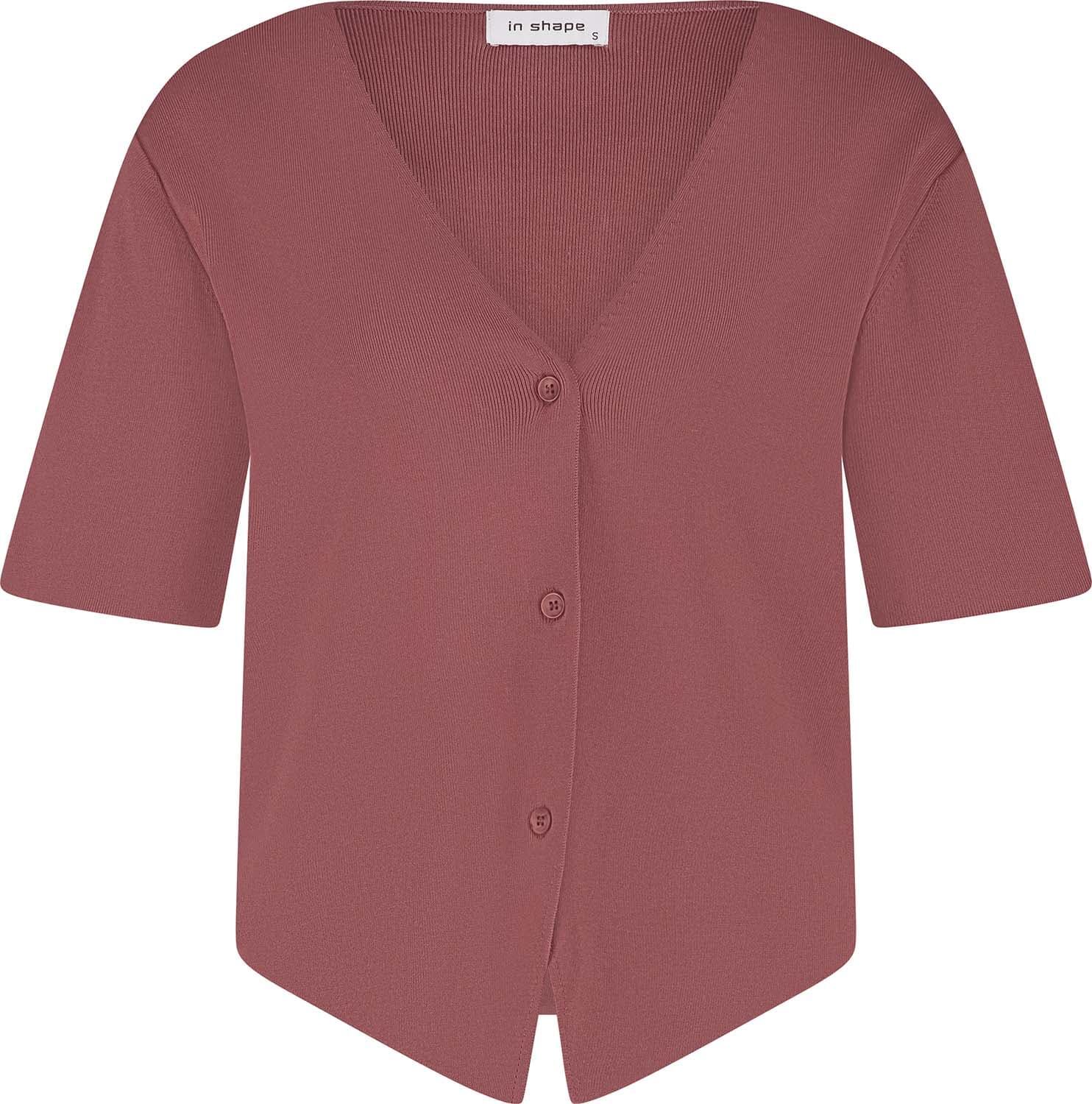 In Shape Vest Bordeaux Rood