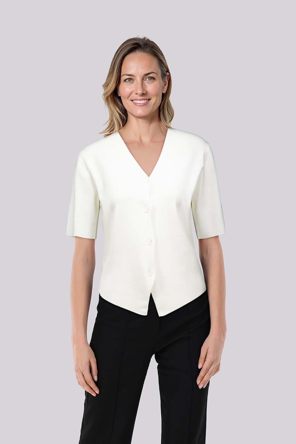 In Shape Vest Off White