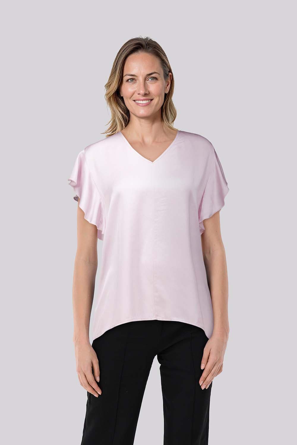 In Shape T-shirt Mirte  Roze