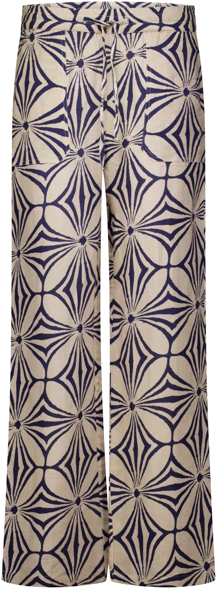 In Shape Broek Linn aop Navy