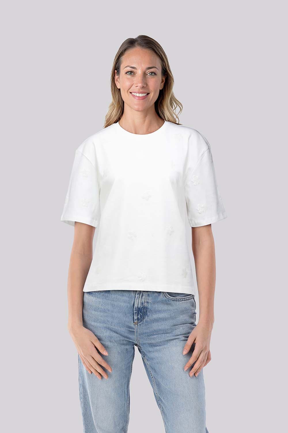 In Shape T-shirt Danik Wit